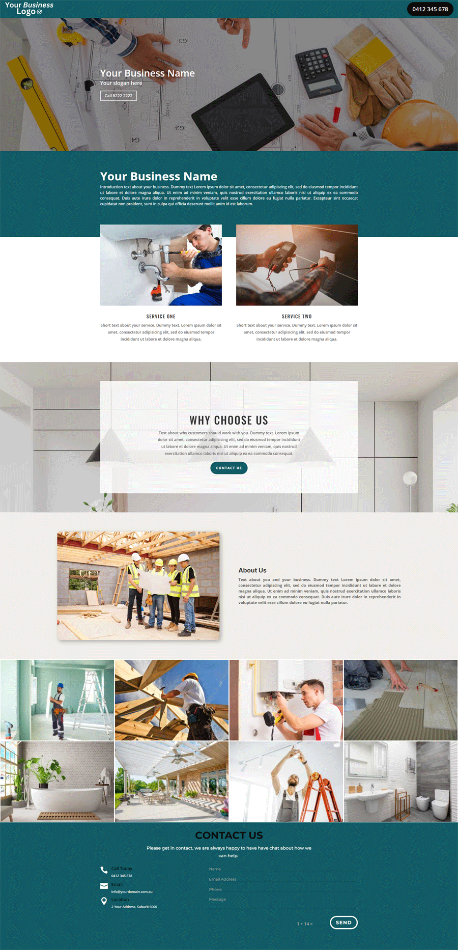 Website Design Adelaide - Homes
